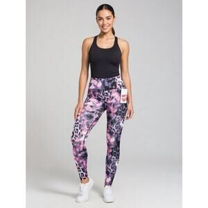 New Womens Hot Kiss Colorful Leopard Print Leggings Cheetah Animal Sexy